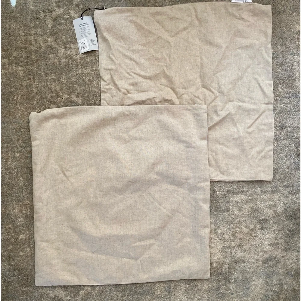 NWT. Pair of West Elm Pillowcases 20x20
